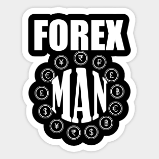 Forex Man w Sticker